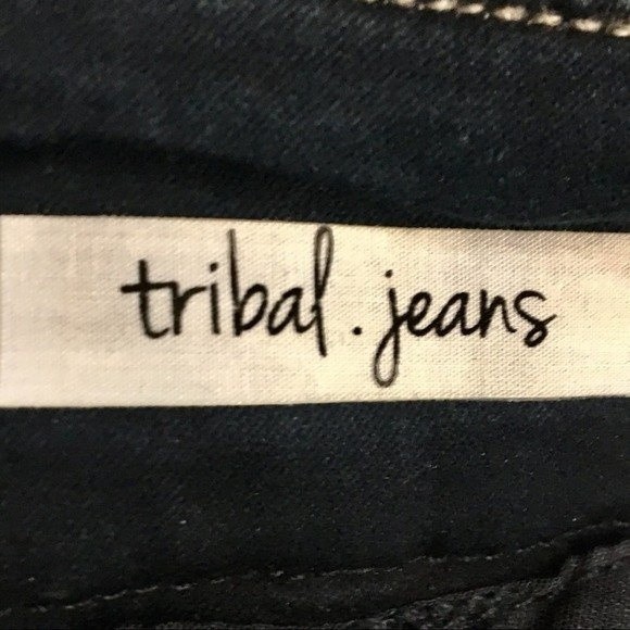 NEW Tribal Ankle Jegging Women's Size 2 DREAM JEAN Pull-On Dark Blue - Picture 6 of 11